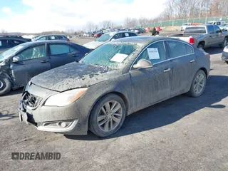 2014 Buick Regal Premium I with VIN 2G4GP5EXXE9250089, listed as a IAAI auction lot 41443584 with 135,737 mi miles and . Bid and sale history available at DreamBid. Image 17.