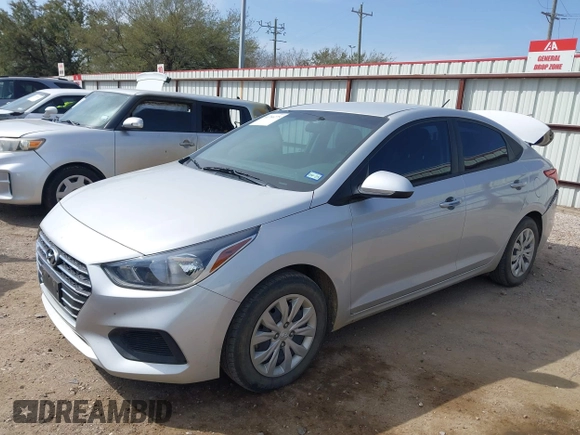 2022 Hyundai Accent SEL with VIN 3KPC24A69NE187223, listed as a IAAI auction lot 41786275 with 36,799 mi miles. Bid and sale history available at carsss.com. Image 17.