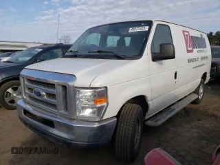 2011 Ford Econoline Cargo Commercial with VIN 1FTNE2EW7BDA92218, listed as a Copart auction lot 48572455 with 245,751 mi miles and Clean Title. Bid and sale history available at carsss.com. Image 1.