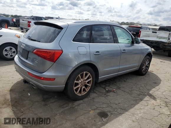 2011 Audi Q5 Premium Plus with VIN WA1LFAFP6BA017009, listed as a Copart auction lot 49216105 with 123,546 mi miles and Clean Title. Bid and sale history available at DreamBid. Image 3.