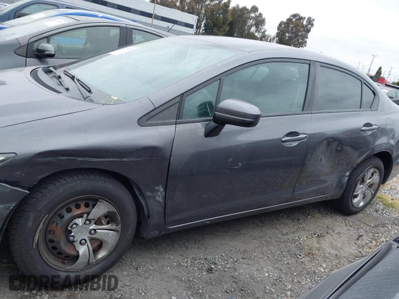 2015 Honda Civic Sedan LX with VIN 19XFB2E50FE078346, listed as a IAAI auction lot 41906523 with 68,013 mi miles. Bid and sale history available at carsss.com. Image 15.