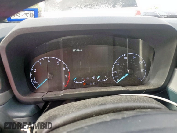 2024 Ford Maverick XLT with VIN 3FTTW8H96RRB16202, listed as a Copart auction lot 59702775 with 2,939 mi miles and Salvage title. Bid and sale history available at DreamBid. Image 9.