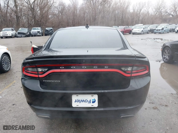 2018 Dodge Charger Daytona with VIN 2C3CDXCT9JH133275, listed as a IAAI auction lot 41455685 with 161,686 mi miles. Bid and sale history available at carsss.com. Image 17.