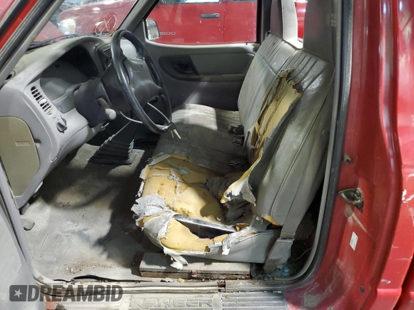 1996 Ford Ranger XL with VIN 1FTCR10A4TUB87497, listed as a Copart auction lot 60169045 with 156,171 mi miles and Clean title. Bid and sale history available at DreamBid. Image 7.