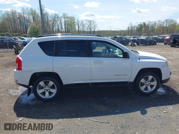 2012 Jeep Compass Sport with VIN 1C4NJDBB1CD588884, listed as a IAAI auction lot 41918765 with 199,008 mi miles. Bid and sale history available at carsss.com. Image 13.
