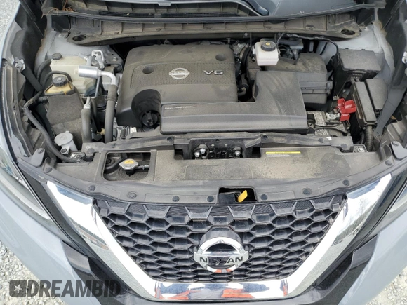 2022 Nissan Murano SL with VIN 5N1AZ2CJ1NC108624, listed as a Copart auction lot 49887465 with 29,733 mi miles and Salvage Title. Bid and sale history available at carsss.com. Image 12.