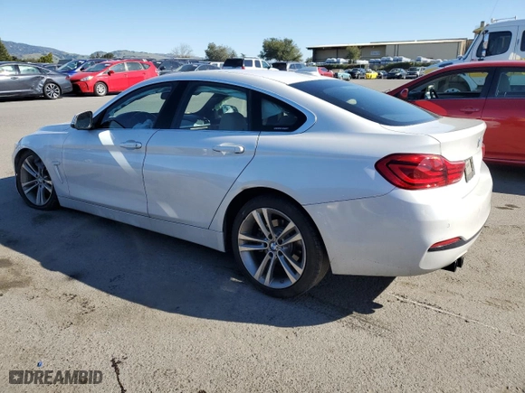 2019 BMW 4 Series 430i with VIN WBA4J1C50KBM16310, listed as a Copart auction lot 46439995 with 67,030 mi miles and Salvage Title. Bid and sale history available at carsss.com. Image 2.