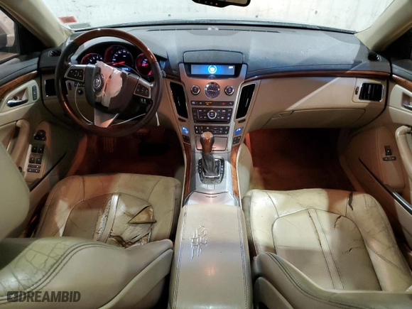 2010 Cadillac CTS Wagon Luxury with VIN 1G6DF8EG0A0122317, listed as a Copart auction lot 63449284 with NaN miles and Salvage Title. Bid and sale history available at carsss.com. Image 8.