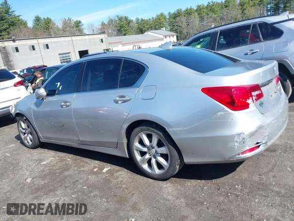 2014 Acura RLX with VIN JH4KC1F3XEC002575, listed as a IAAI auction lot 41972287 with 126,636 mi miles. Bid and sale history available at carsss.com. Image 14.