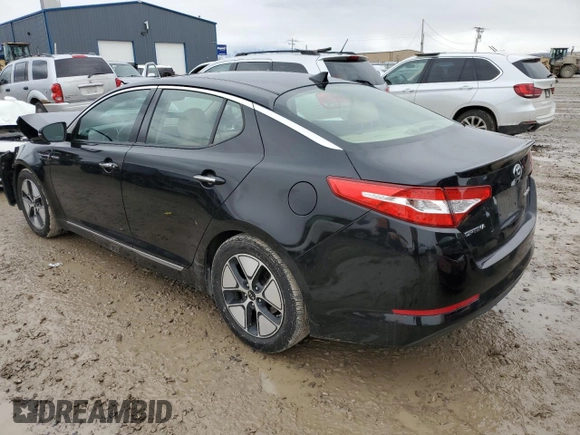 2013 Kia Optima Hybrid EX with VIN KNAGM4AD2D5047046, listed as a Copart auction lot 45369085 with 148,280 mi miles and Salvage Title. Bid and sale history available at carsss.com. Image 2.