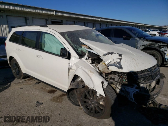 2020 Dodge Journey SE Value with VIN 3C4PDCAB5LT214011, listed as a Copart auction lot 83568344 with Not Provided miles and Non Repairable. Bid and sale history available at carsss.com. Image 4.