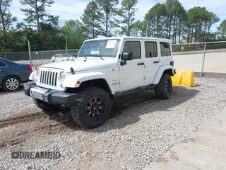 2017 Jeep Wrangler Unlimited Sahara with VIN 1C4BJWEG8HL734572, listed as a IAAI auction lot 41863636 with 123,979 mi miles. Bid and sale history available at carsss.com. Image 18.