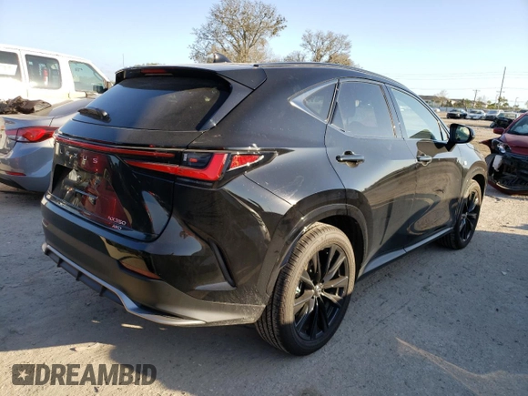 2022 Lexus NX with VIN 2T2KGCEZ9NC009611, listed as a Copart auction lot 38765473 with 109 mi miles. Bid and sale history available at carsss.com. Image 3.