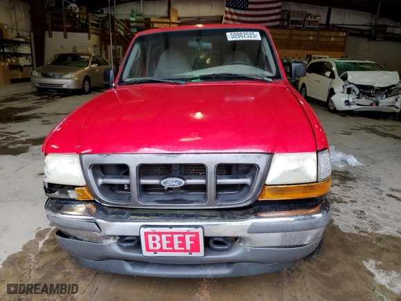1998 Ford Ranger XL with VIN 1FTZR15X4WPA79052, listed as a Copart auction lot 50982525 with 251,714 mi miles and Salvage Title. Bid and sale history available at carsss.com. Image 5.
