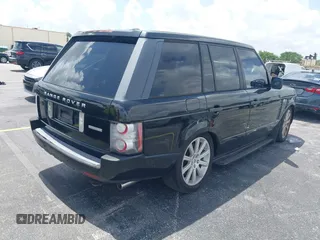2010 Land Rover Range Rover SC with VIN SALMF1E49AA328121, listed as a IAAI auction lot 41956696 with 96,851 mi miles. Bid and sale history available at carsss.com. Image 4.