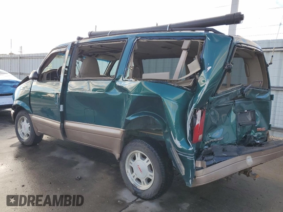 2003 GMC Safari z VIN 1GKEL19X83B512525, wystawiony jako Copart lot #79059984 z przebiegiem 122 800 mil mil oraz Szkody całkowita. Historia ofert i sprzedaży dostępna na DreamBid. Obrazek 2.