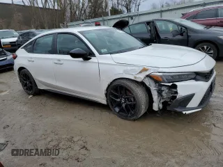 2023 Honda Civic Sport with VIN 19XFL2H86PE020441, listed as a Copart auction lot 47939545 with 69,664 mi miles and Salvage Title. Bid and sale history available at DreamBid. Image 4.