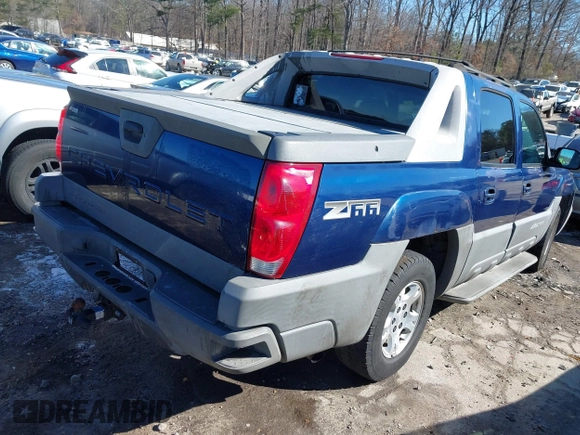 2002 Chevrolet Avalanche with VIN 3GNEC13T72G231637, listed as a IAAI auction lot 41639440 with 315,239 mi miles and . Bid and sale history available at DreamBid. Image 4.
