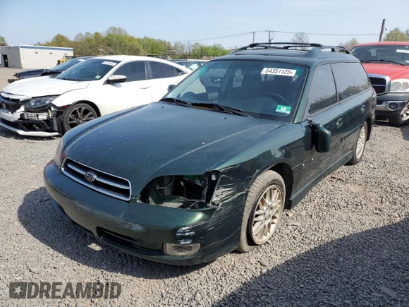 2000 Subaru Legacy with VIN 4S3BH6452Y7305352, listed as a Copart auction lot 54351125 with 92,990 mi miles and Salvage title. Bid and sale history available at DreamBid. Image 1.