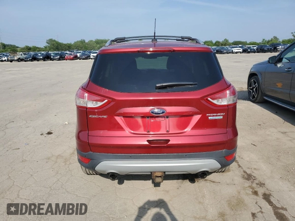 2013 Ford Escape Titanium with VIN 1FMCU0J95DUA33214, listed as a Copart auction lot 60921065 with 112,572 mi miles and Clean title. Bid and sale history available at DreamBid. Image 6.