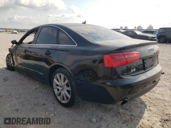 2015 Audi A6 2.0T Premium with VIN WAUFFAFC9FN030333, listed as a Copart auction lot 75189954 with 0 mi miles and Non Repairable. Bid and sale history available at carsss.com. Image 2.