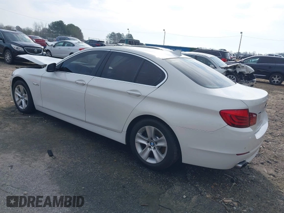 2013 BMW 5 Series 528i xDrive with VIN WBAXH5C53DDW16007, listed as a IAAI auction lot 41778356 with 90,498 mi miles and . Bid and sale history available at DreamBid. Image 3.