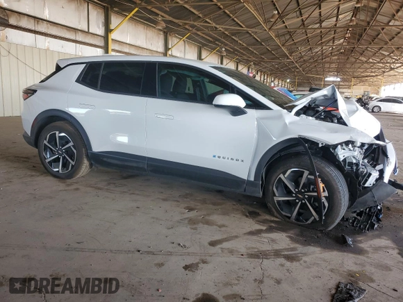 2025 Chevrolet Equinox EV LT z VIN 3GN7DLRP0SS142064, wystawiony jako Copart lot #48109695 z przebiegiem 11 808 mil mil oraz Szkoda całkowita • Salvage title. Historia ofert i sprzedaży dostępna na DreamBid. Obrazek 4.