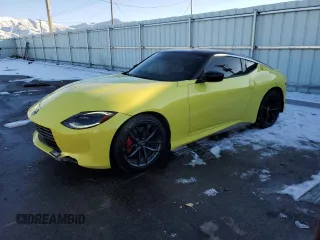 2024 Nissan Z Performance с VIN JN1BZ4BH1RM361092, выставлен на аукционе Copart как лот 43066615 с пробегом 4 335 миль миль и Списание • Salvage title. История ставок и продаж доступна на DreamBid. Изображение 1.
