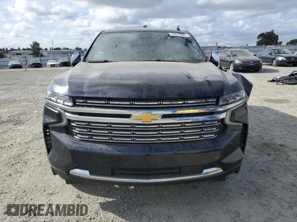 2023 Chevrolet Tahoe Premier with VIN 1GNSKSKL9PR455531, listed as a Copart auction lot 54576805 with Not provided miles and Salvage title. Bid and sale history available at DreamBid. Image 5.