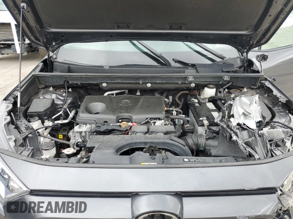 2021 Toyota RAV4 XLE Premium with VIN 2T3A1RFV2MC162689, listed as a Copart auction lot 63643255 with 24,735 mi miles and Salvage title. Bid and sale history available at DreamBid. Image 12.