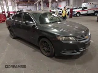 2014 Chevrolet Impala LS z VIN 1G11Y5SL0EU101324, wystawiony jako IAAI lot #42474602 z przebiegiem 125 420 mil mil oraz . Historia ofert i sprzedaży dostępna na DreamBid. Obrazek 1.