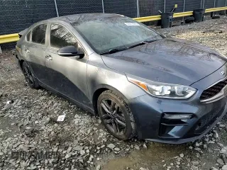 2020 Kia Forte GT-Line with VIN 3KPF34ADXLE168038, listed as a Copart auction lot 45873365 with 105,327 mi miles and Salvage Title. Bid and sale history available at carsss.com. Image 11.
