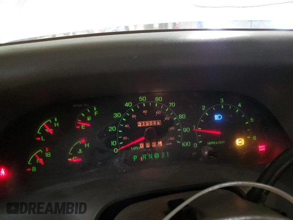 2000 Ford Super Duty F-250 XL with VIN 1FTNW21S1YEC88559, listed as a Copart auction lot 54925695 with 319,088 mi miles and Clean Title. Bid and sale history available at carsss.com. Image 9.