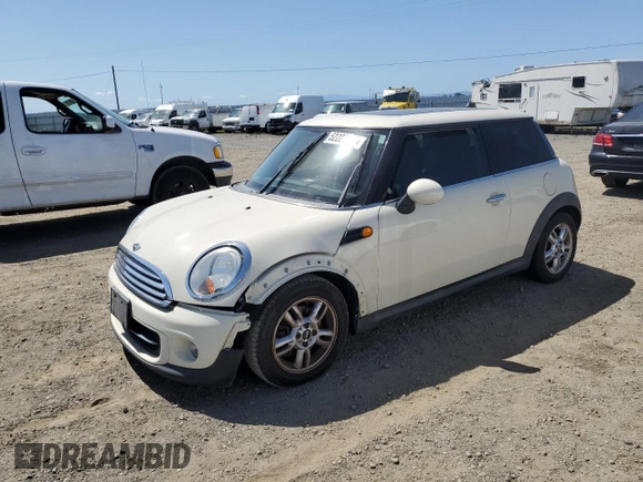 2012 MINI Hardtop with VIN WMWSU3C56CT255161, listed as a Copart auction lot 52227795 with 101,535 mi miles and Clean Title. Bid and sale history available at DreamBid. Image 1.
