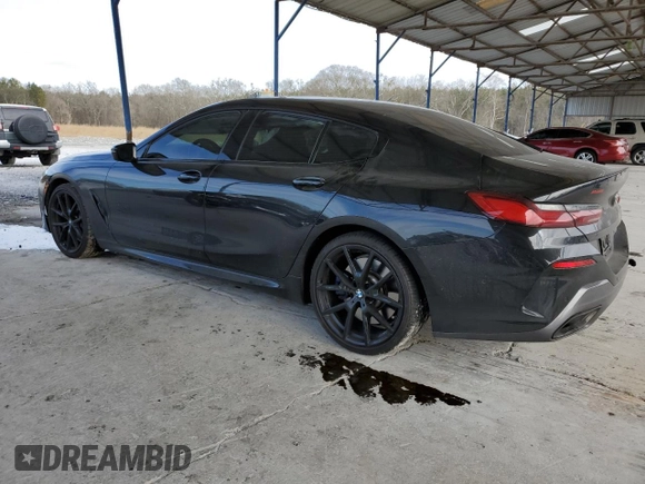 2021 BMW 8 Series 840i with VIN WBAGV2C08MCG13060, listed as a Copart auction lot 42387435 with 39,761 mi miles and Salvage Title. Bid and sale history available at DreamBid. Image 2.