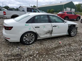 2018 Audi A4 Premium с VIN WAUKMAF42JA009028, выставлен на аукционе Copart как лот 58142264 с пробегом 66 206 миль миль и Списание • Salvage title. История ставок и продаж доступна на DreamBid. Изображение 3.