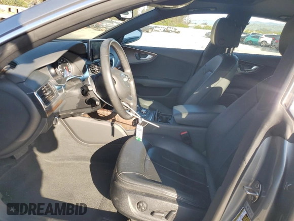 2013 Audi A7 3.0 Premium Plus with VIN WAUYGAFC5DN110909, listed as a Copart auction lot 52111465 with 109,461 mi miles and Salvage Title. Bid and sale history available at carsss.com. Image 7.