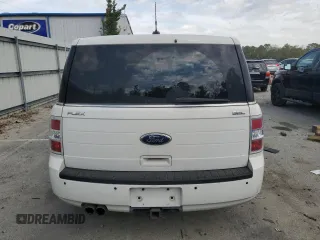 2011 Ford Flex SEL with VIN 2FMGK5CC4BBD08927, listed as a Copart auction lot 49112265 with 240,470 mi miles and Salvage Title. Bid and sale history available at carsss.com. Image 6.