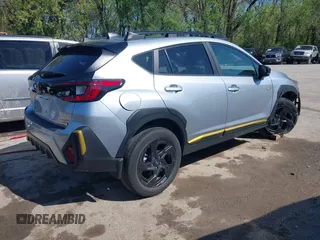 2024 Subaru Crosstrek Special Sports с VIN 4S4GUHF66R3796175, выставлен на аукционе IAAI как лот 42063822 с пробегом 10 461 миль миль и . История ставок и продаж доступна на DreamBid. Изображение 4.