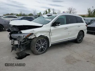 2019 Infiniti QX60 Luxe с VIN 5N1DL0MM6KC524174, выставлен на аукционе Copart как лот 52177115 с пробегом 81 223 миль миль и Списание • Salvage title. История ставок и продаж доступна на DreamBid. Изображение 1.