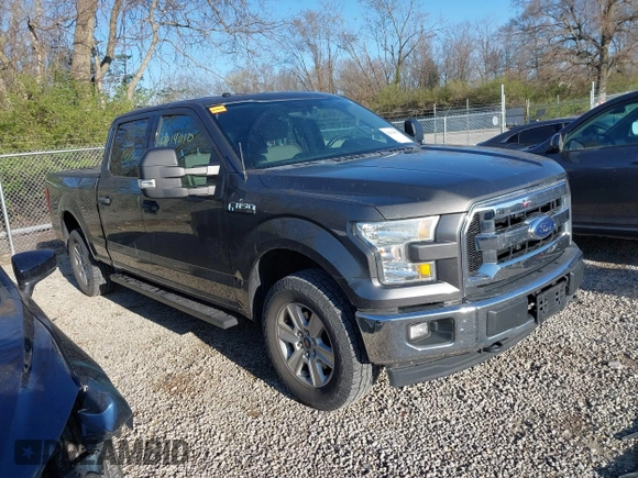 2017 Ford F-150 XL with VIN 1FTFW1EF1HKC08612, listed as a IAAI auction lot 42014010 with 93,623 mi miles. Bid and sale history available at carsss.com. Image 13.