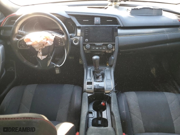 2018 Honda Civic Si Coupe with VIN 2HGFC3A52JH752200, listed as a Copart auction lot 78193784 with 107233 miles and Salvage Title. Bid and sale history available at carsss.com. Image 8.