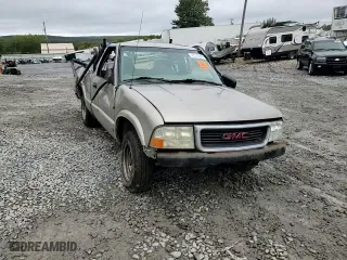 2002 GMC Sonoma SL with VIN 1GTCS145528194662, listed as a Copart auction lot 72510924 with 0 mi miles and Salvage Title. Bid and sale history available at carsss.com. Image 10.