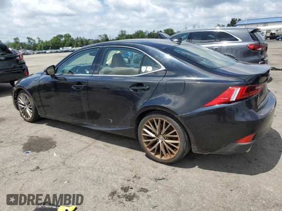 2015 Lexus IS 250 z VIN JTHCF1D22F5023867, wystawiony jako Copart lot #64484225 z przebiegiem 85 030 mil mil oraz Czysty tytuł • Clean title. Historia ofert i sprzedaży dostępna na DreamBid. Obrazek 2.