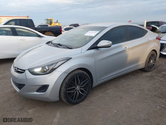 2011 Hyundai Elantra GLS PZEV with VIN 5NPDH4AE5BH017345, listed as a IAAI auction lot 41371791 with 115,846 mi miles. Bid and sale history available at carsss.com. Image 2.