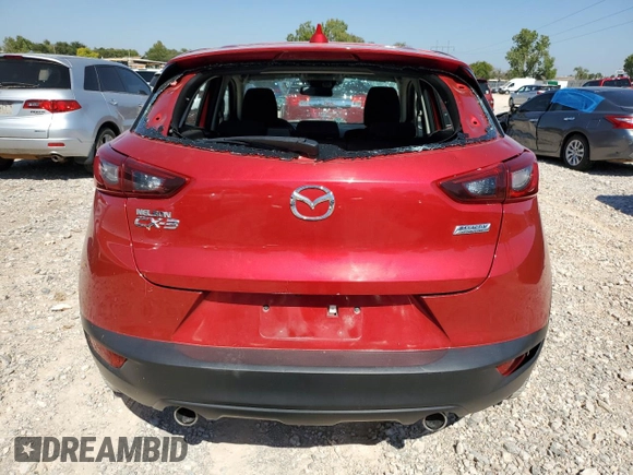 2018 Mazda CX-3 Sport with VIN JM1DKDB7XJ0316259, listed as a Copart auction lot 74517804 with 32,885 mi miles and Salvage Title. Bid and sale history available at DreamBid. Image 6.