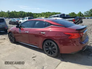 2017 Nissan Maxima S with VIN 1N4AA6AP0HC418932, listed as a Copart auction lot 58352765 with 80,944 mi miles and Salvage title. Bid and sale history available at DreamBid. Image 2.