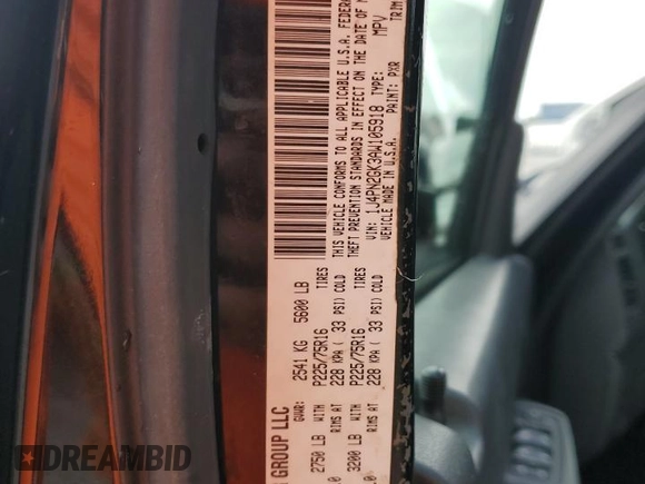 2010 Jeep Liberty Sport with VIN 1J4PN2GK3AW105918, listed as a Copart auction lot 63023885 with 199,366 mi miles and Salvage title. Bid and sale history available at DreamBid. Image 14.