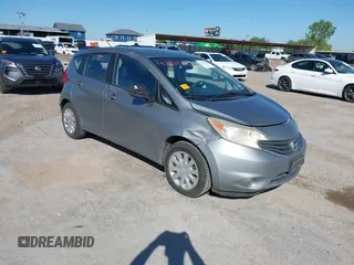 2015 Nissan Note SV with VIN 3N1CE2CP0FL353744, listed as a IAAI auction lot 42071882 with 214,110 mi miles and . Bid and sale history available at DreamBid. Image 1.