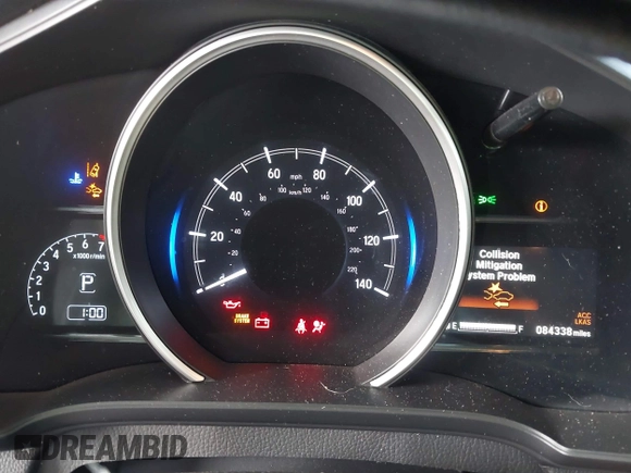 2019 Honda Fit EX with VIN 3HGGK5H87KM703970, listed as a IAAI auction lot 42622812 with 84,338 mi miles and . Bid and sale history available at DreamBid. Image 7.
